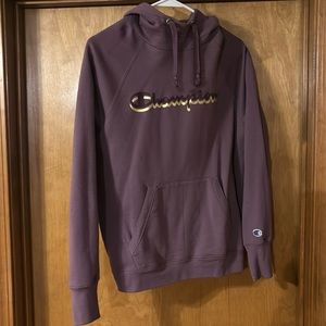 Violet/purple sweatshirt. Champion. New never worn.